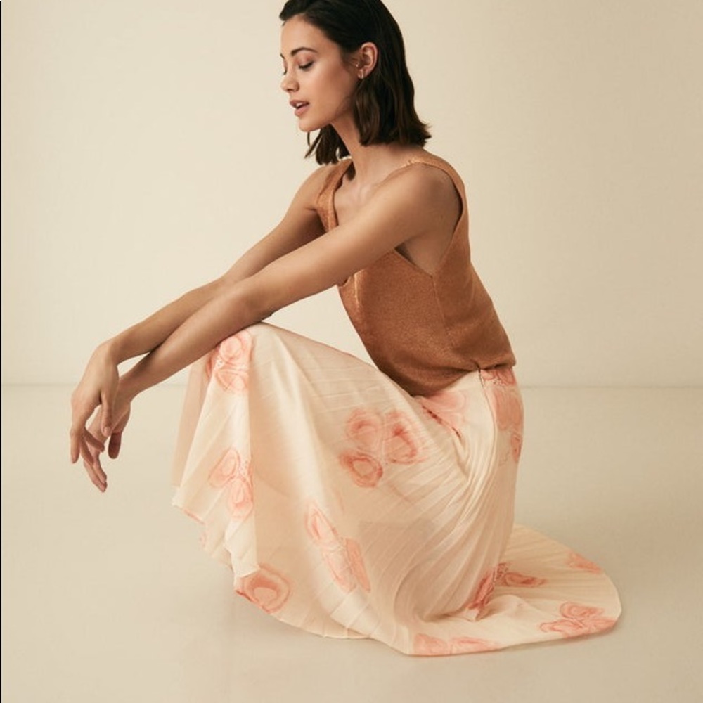 NEW Reiss Midi Skirt